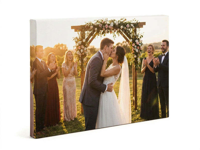Canvas personalizado boda